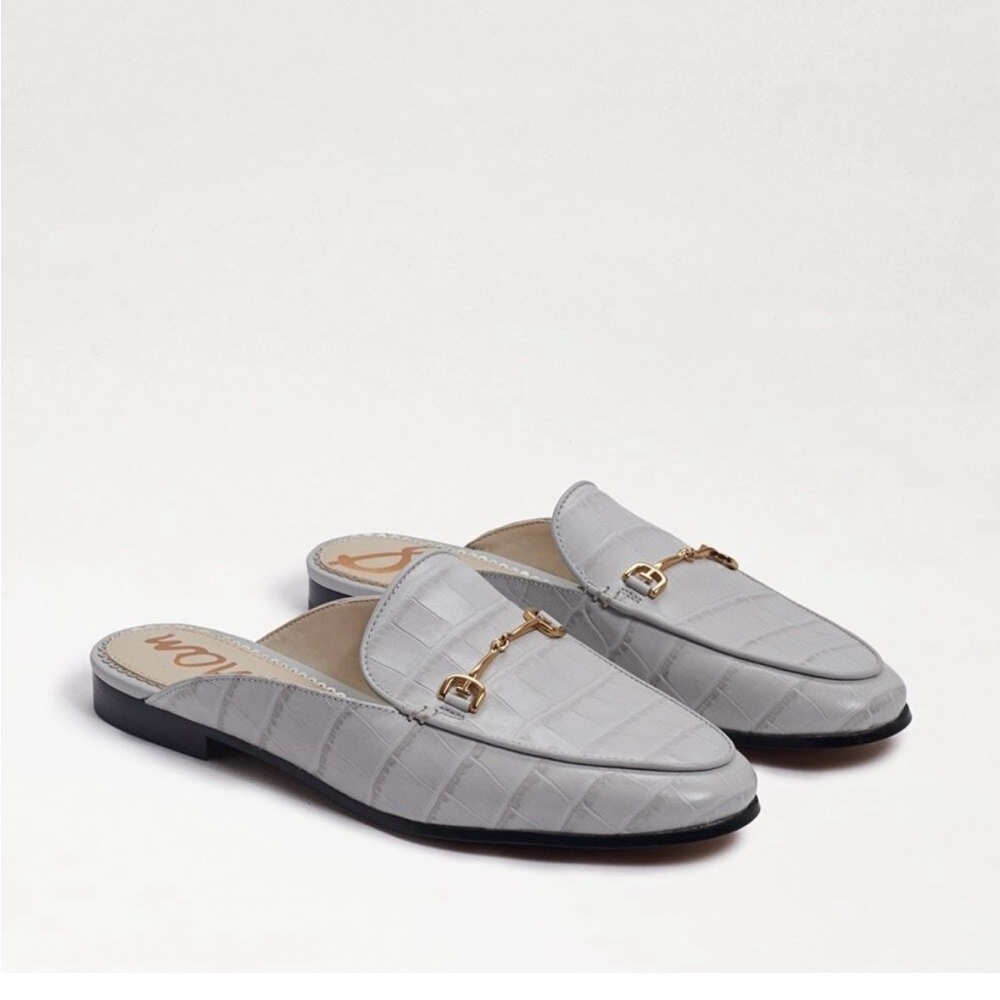 Sam Edelman Linnie Croc Mules - Loafers